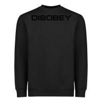 Black disobey   t shirt Heavyweight Sweatshirt - artisFamous