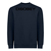 Navy disobey   t shirt Heavyweight Sweatshirt - artisFamous