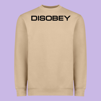 Disobey   T Shirt Heavyweight Sweatshirt Designed By Artisfamous