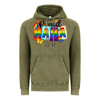 Vintage Olive Proud mama Mother's Day Vintage Hoodie - FaDigitalArtStudio