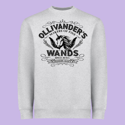 Ollivanders Wands Heavyweight Sweatshirt Designed By Artisfamous