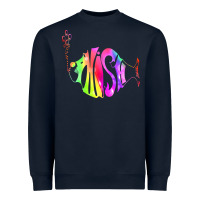 Navy p hish Heavyweight Sweatshirt - artisFamous