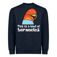 Navy this is a load of barnacles Heavyweight Sweatshirt - artisFamous