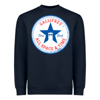 Navy time lords chucks Heavyweight Sweatshirt - artisFamous