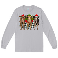 Moon Dust christmas heifers back view Long Sleeve Tee - RanaPortraitStore