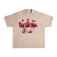 French Oak valentine's day wine glasses Urban Heavy Tee - OliviaCreatesArt