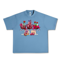 Pebble Blue valentine's day wine glasses Urban Heavy Tee - OliviaCreatesArt