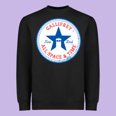 Time Lords Chucks Heavyweight Sweatshirt Designed By Artisfamous