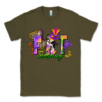 Army Green fat tuesday Classic Tee - CowGirlArtShop