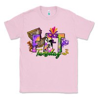 Bubblegum Pink fat tuesday Classic Tee - CowGirlArtShop