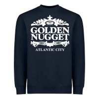Navy atlantic city golden nugget Heavyweight Sweatshirt - artisFamous