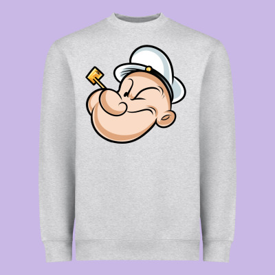 The Sailor Popeye Heavyweight Sweatshirt Designed By Artisfamous