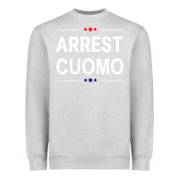 Heather Grey anti cuomo political Heavyweight Sweatshirt - artisFamous