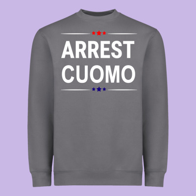 Anti Cuomo Political Heavyweight Sweatshirt Designed By Artisfamous