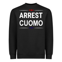 Black anti cuomo political Heavyweight Sweatshirt - artisFamous