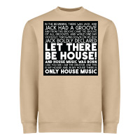 Mushroom Let there be house music Heavyweight Sweatshirt - artisFamous