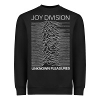 Black Joy Division Classic Heavyweight Sweatshirt - artisFamous