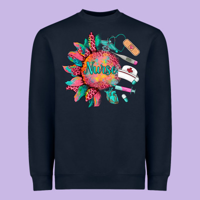 Western  Nurse Medical Instruments Heavyweight Sweatshirt Designed By Barkaloodesign