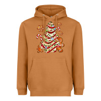 Meerkat christmas tree cake and cookies ado Heavyweight Hoodie - AdoDesignShop