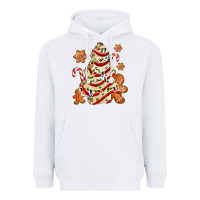 White christmas tree cake and cookies ado Heavyweight Hoodie - AdoDesignShop