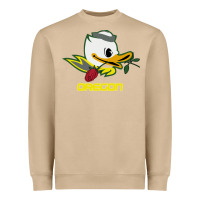 Mushroom throwback oregon Heavyweight Sweatshirt - artisFamous