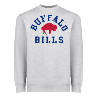 Heather Grey vintage distressed bills Heavyweight Sweatshirt - artisFamous