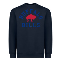 Navy vintage distressed bills Heavyweight Sweatshirt - artisFamous