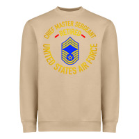 Mushroom chief master sergeant retired Heavyweight Sweatshirt - artisFamous