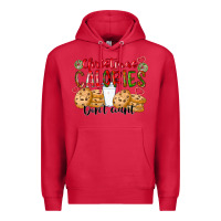 Cardinal christmas calories dont count Premium Hoodie - CowhideDigitalArt