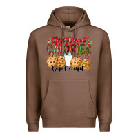 Chestnut christmas calories dont count Premium Hoodie - CowhideDigitalArt
