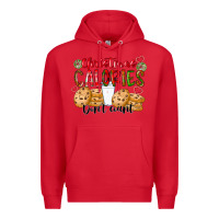 Red christmas calories dont count Premium Hoodie - CowhideDigitalArt