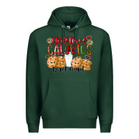 Sports Green christmas calories dont count Premium Hoodie - CowhideDigitalArt