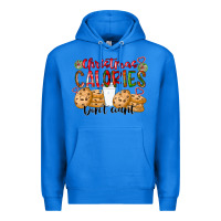 True Royal christmas calories dont count Premium Hoodie - CowhideDigitalArt