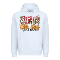 White christmas calories dont count Premium Hoodie - CowhideDigitalArt
