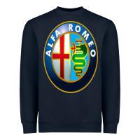 Navy alfa racing big merch Heavyweight Sweatshirt - artisFamous