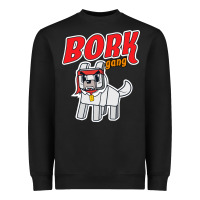 Black bork  gang Heavyweight Sweatshirt - artisFamous