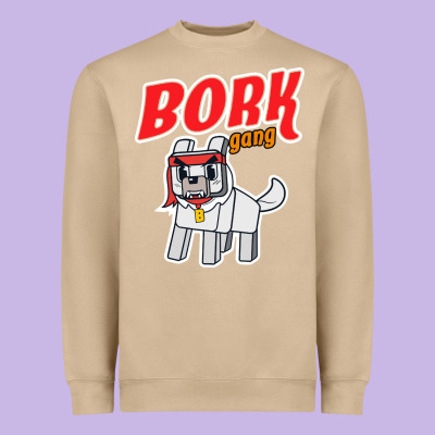 Bork  Gang Heavyweight Sweatshirt Designed By Artisfamous