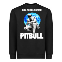 Black merch mr worldwide pit bull Heavyweight Sweatshirt - artisFamous