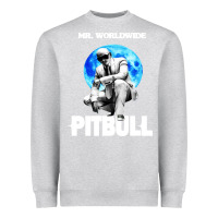 Heather Grey merch mr worldwide pit bull Heavyweight Sweatshirt - artisFamous