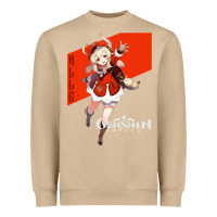 Mushroom Genshin Impact Klee Heavyweight Sweatshirt - artisFamous
