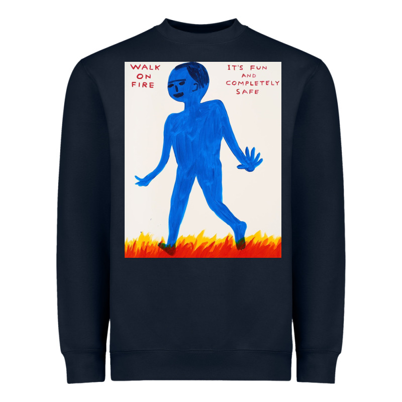 Walk Davids On Fire Heavyweight Sweatshirt by artisFamous | Teevron