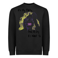 Black It's My Party And I'll Cry If I Want To happy christmas Heavyweight Sweatshirt - artisFamous