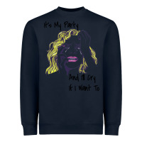 Navy It's My Party And I'll Cry If I Want To happy christmas Heavyweight Sweatshirt - artisFamous