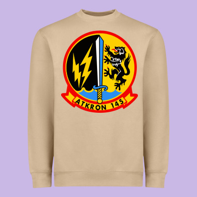 Va 145 Attack Squadron Store Heavyweight Sweatshirt Designed By Artisfamous