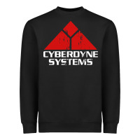Black cyber dyne systems Heavyweight Sweatshirt - artisFamous