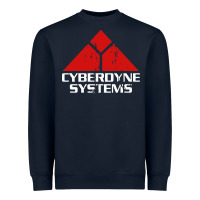 Navy cyber dyne systems Heavyweight Sweatshirt - artisFamous