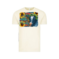 Vintage Arctic Cow Serape Just a Little Moody Vintage Tee - CowCowDesign