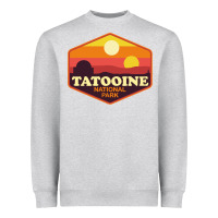 Heather Grey tatooine national park Heavyweight Sweatshirt - artisFamous