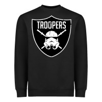 Black troopers Heavyweight Sweatshirt - artisFamous