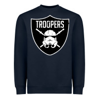 Navy troopers Heavyweight Sweatshirt - artisFamous